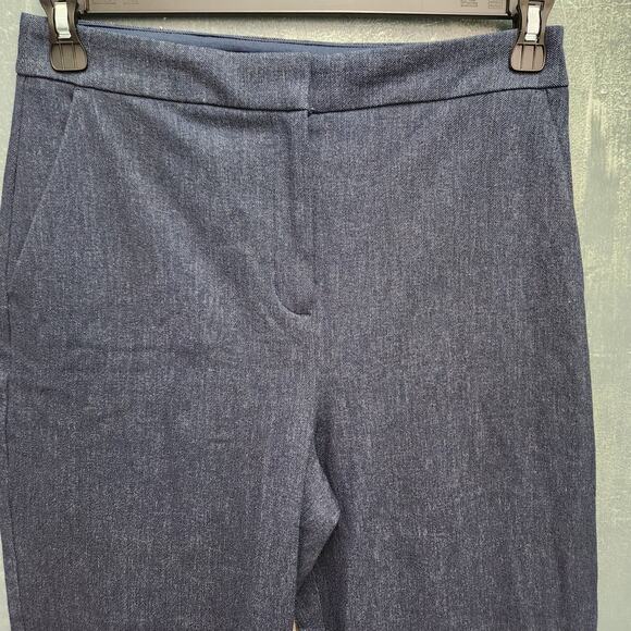 Express Editor Super High Rise Straight Ankle Dress Jeans 8 - Picture 2 of 13